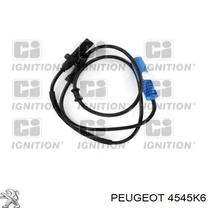 Sensor ABS delantero Citroen C5 3 RW