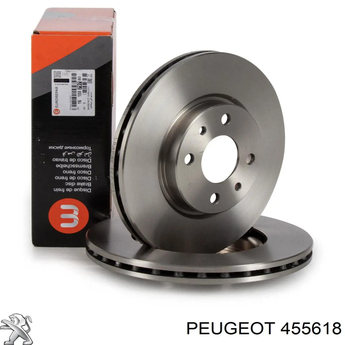 Junta de la bomba de vacío Peugeot/Citroen 455618