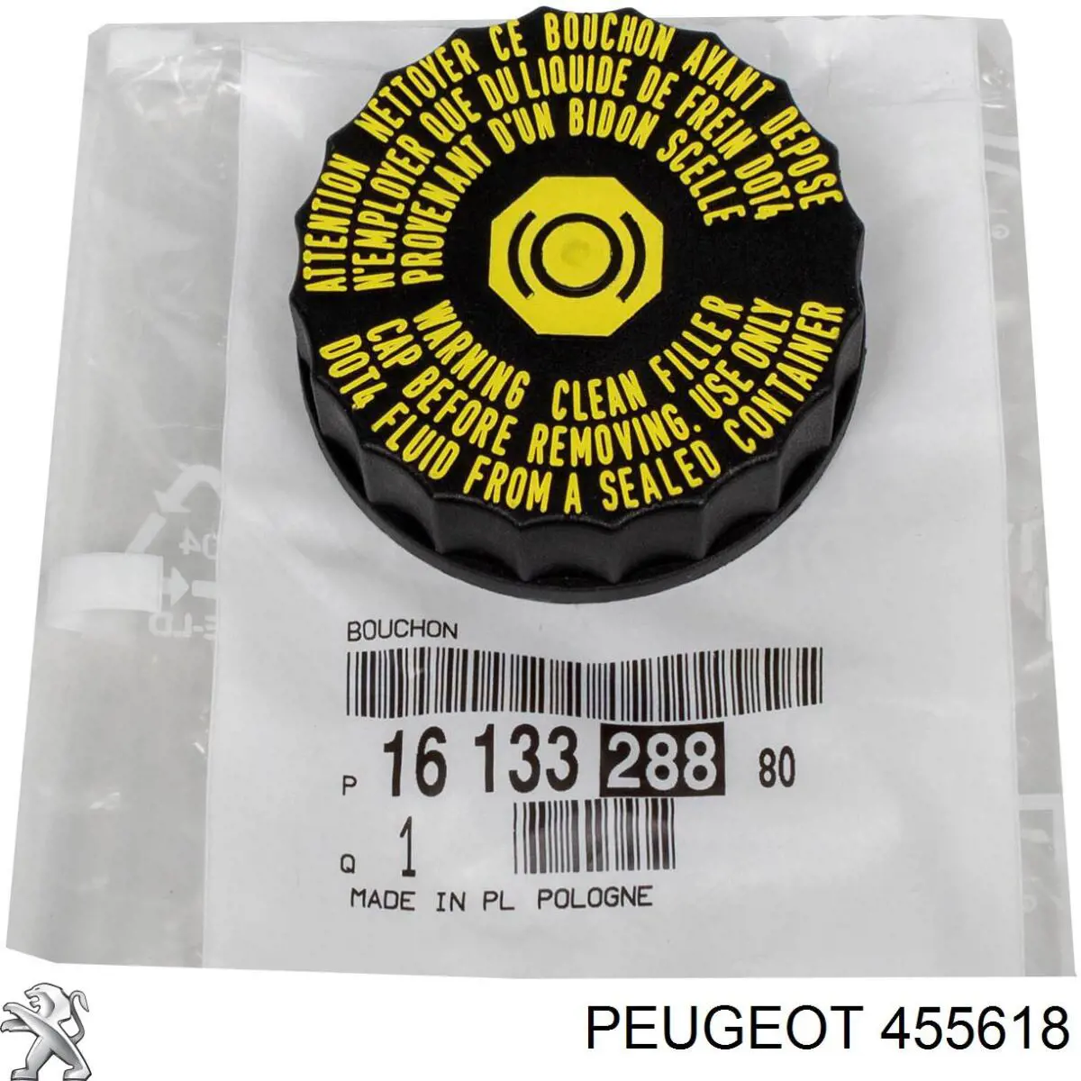 Junta de la bomba de vacío 455618 Peugeot/Citroen