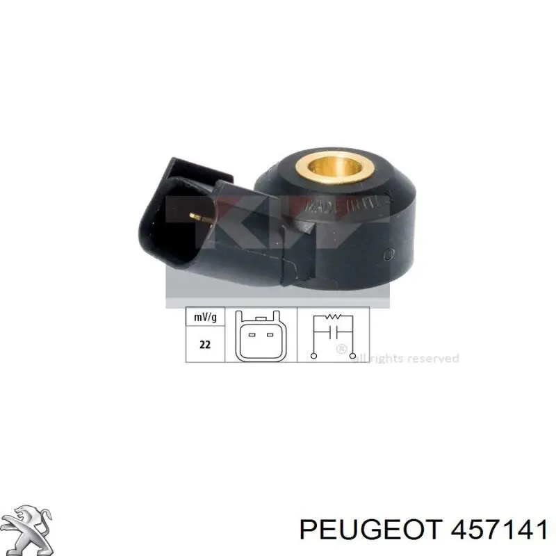 Comprar 457141 Peugeot/Citroen Junta de la bomba de vacío