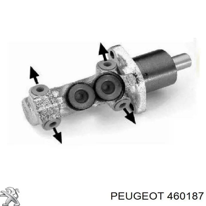 460187 Peugeot/Citroen bomba de freno