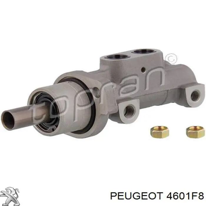 Cilindro maestro de frenos Peugeot/Citroen 4601F8 precio, desde 40,10 EUR