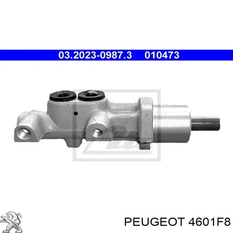 Comprar 4601F8 Peugeot/Citroen Cilindro maestro de frenos