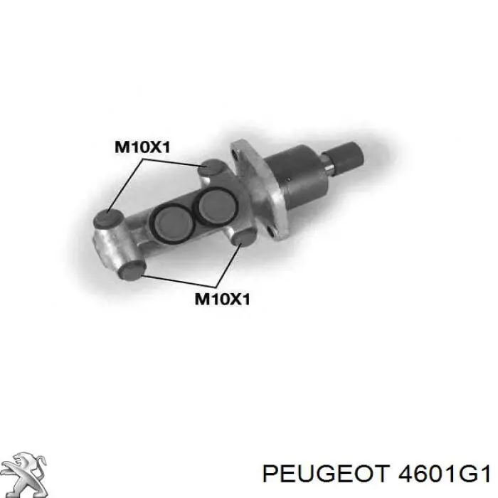 Cilindro maestro de frenos Peugeot/Citroen 4601G1 precio, desde 39,25 EUR
