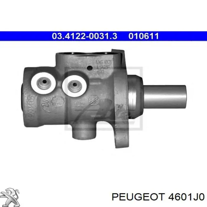 Cilindro maestro de frenos Peugeot/Citroen 4601J0 precio, desde 67,70 EUR