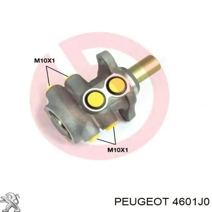 Comprar 4601J0 Peugeot/Citroen Cilindro maestro de frenos