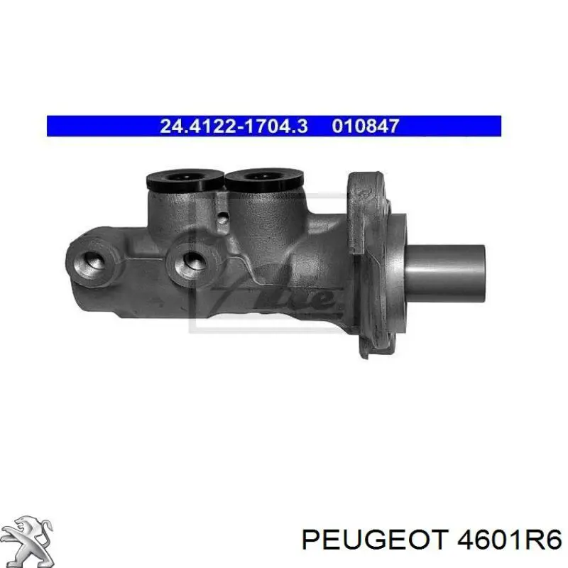 Cilindro maestro de frenos Peugeot/Citroen 4601R6 precio, desde 40,66 EUR