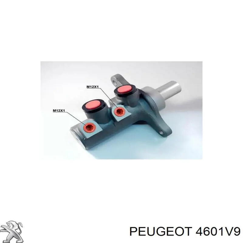 Cilindro maestro de frenos Peugeot/Citroen 4601V9 precio, desde 85,67 EUR
