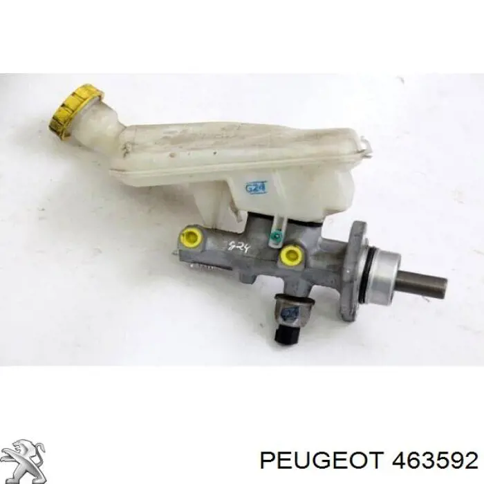 Depósito de líquido de frenos, cilindro de freno principal para Peugeot 207 (WK)