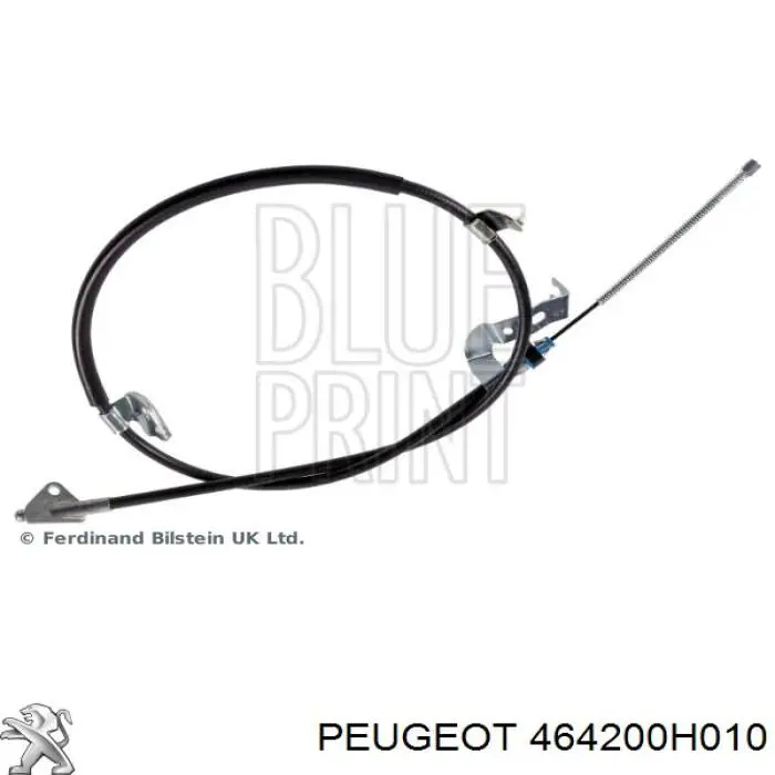 464200H010 Peugeot/Citroen cable de freno de mano trasero derecho