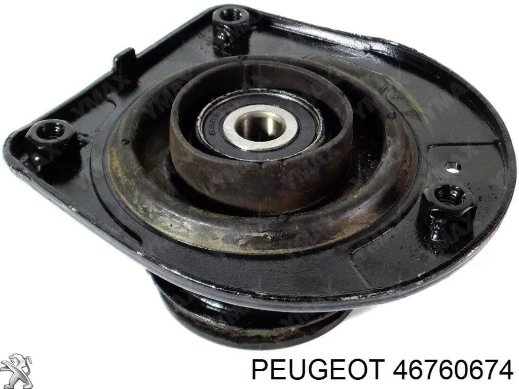 46760674 Peugeot/Citroen soporte amortiguador delantero izquierdo