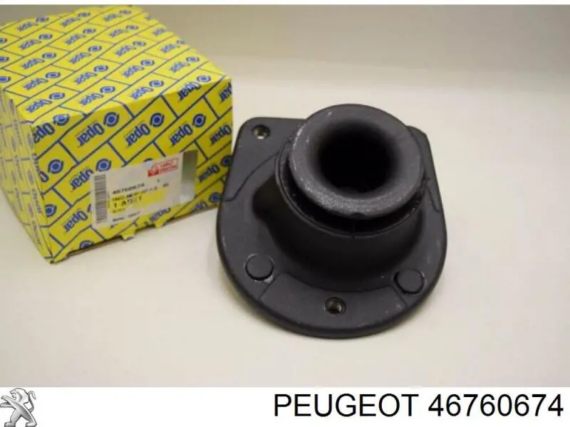 Soporte del amortiguador delantero izquierdo 46760674 Peugeot/Citroen