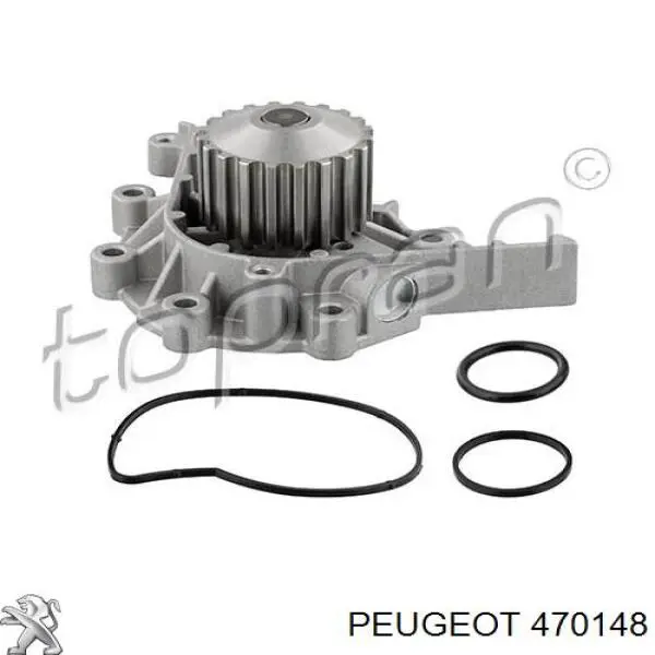 470148 Peugeot/Citroen palanca freno mano