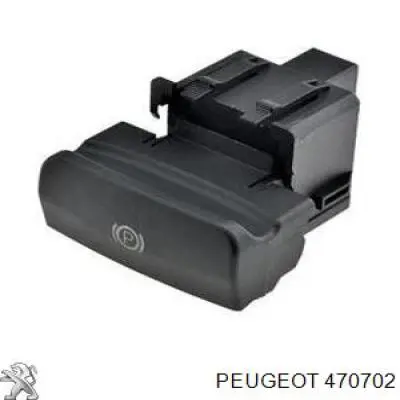 Botón de la palanca del freno de estacionamiento 470702 Peugeot/Citroen