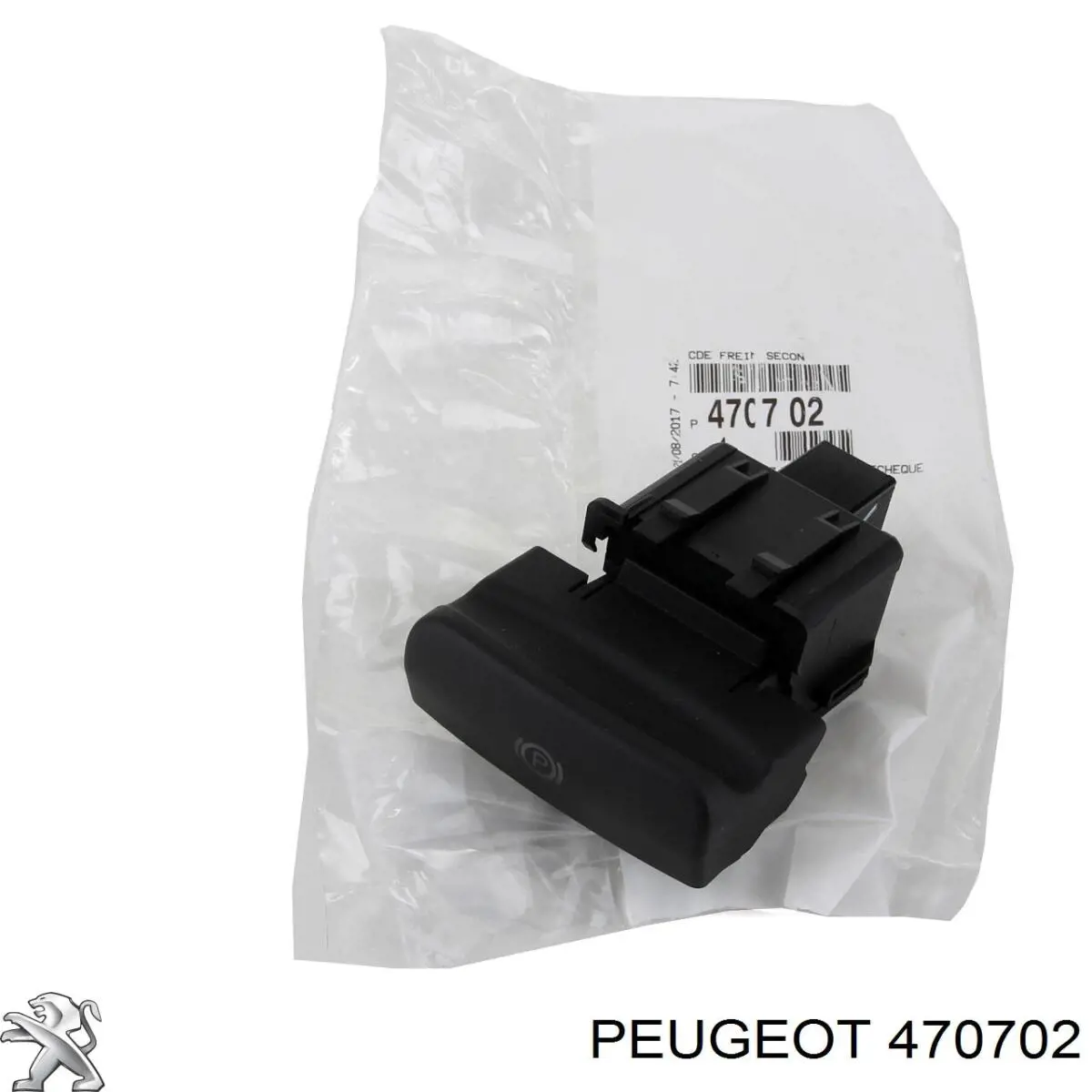 Botón de la palanca del freno de estacionamiento Peugeot/Citroen 470702