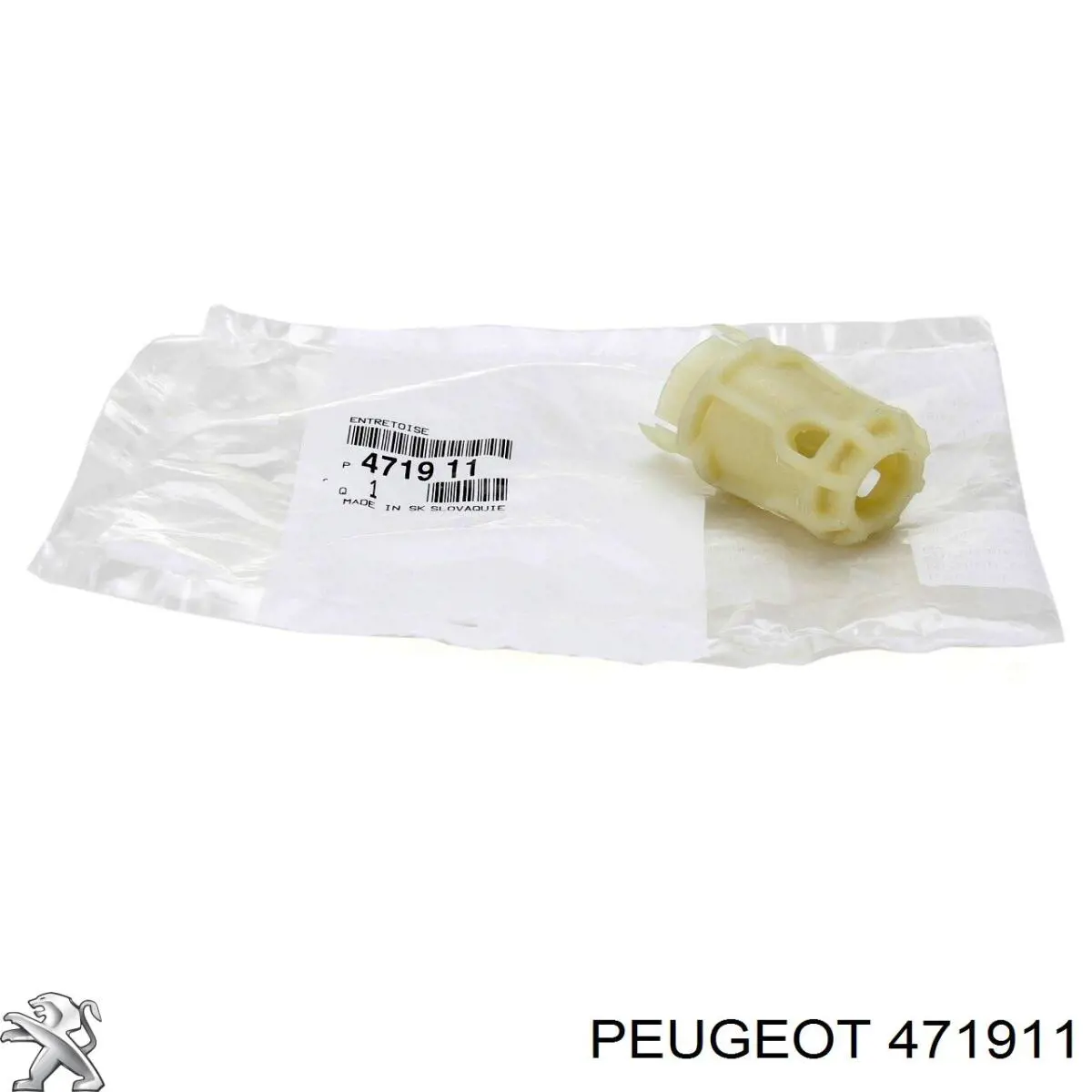 471911 Peugeot/Citroen soporte del cable del freno de mano