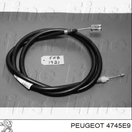 114001 Beca Cables Cable de freno de mano delantero 