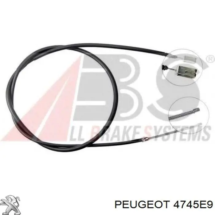 Cable para freno de mano delantero Beca Cables 114001