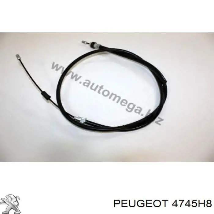 Cable de freno de mano trasero derecho/izquierdo Peugeot/Citroen 4745H8 precio, desde 14,73 EUR