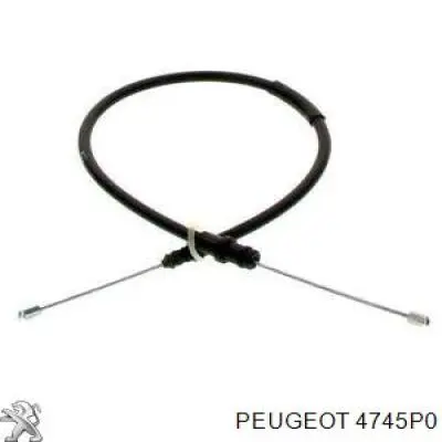 4745P0 Peugeot/Citroen cable de freno de mano delantero