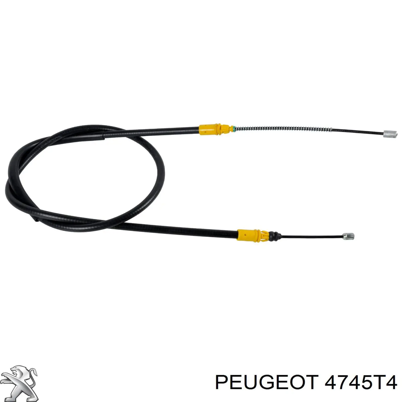 4745T4 Peugeot/Citroen cable de freno de mano trasero derecho/izquierdo