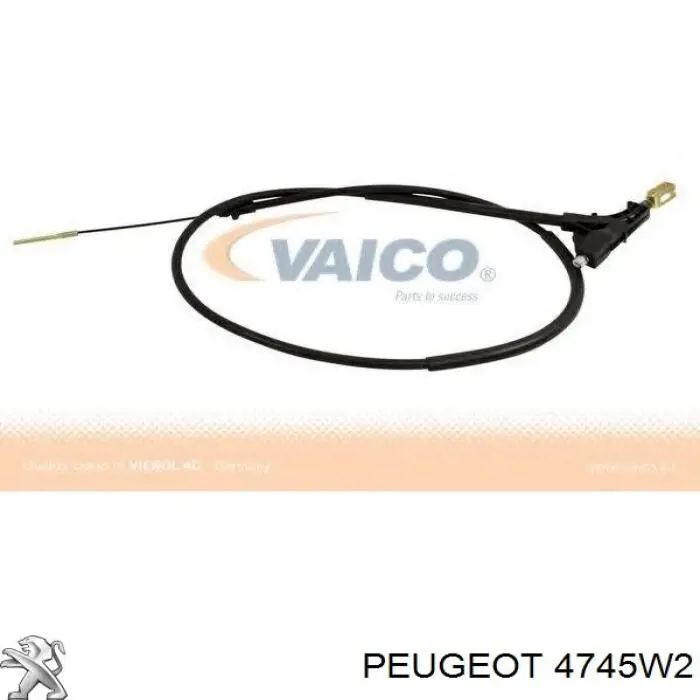 Comprar 4745W2 Peugeot/Citroen Cable de freno de estacionamiento delantero