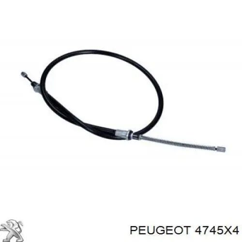 Cable de freno de mano trasero derecho/izquierdo Peugeot/Citroen 4745X4 precio, desde 14,27 EUR