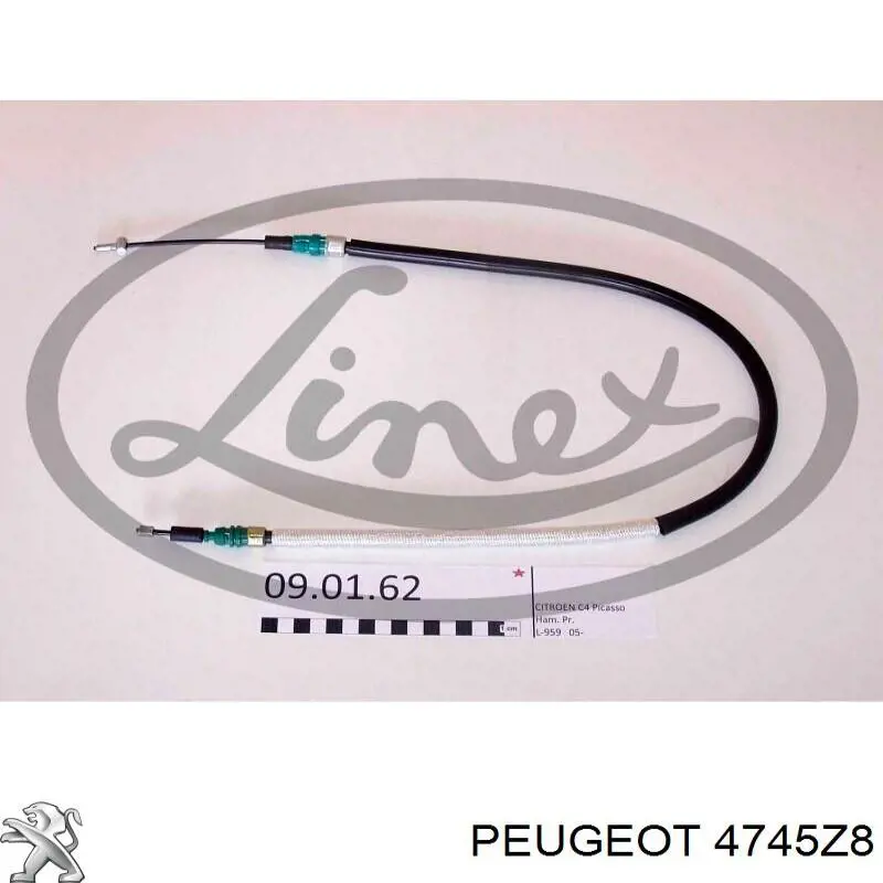 Cable de freno de mano trasero derecho SPJ 911394 precio, desde 18,87 EUR