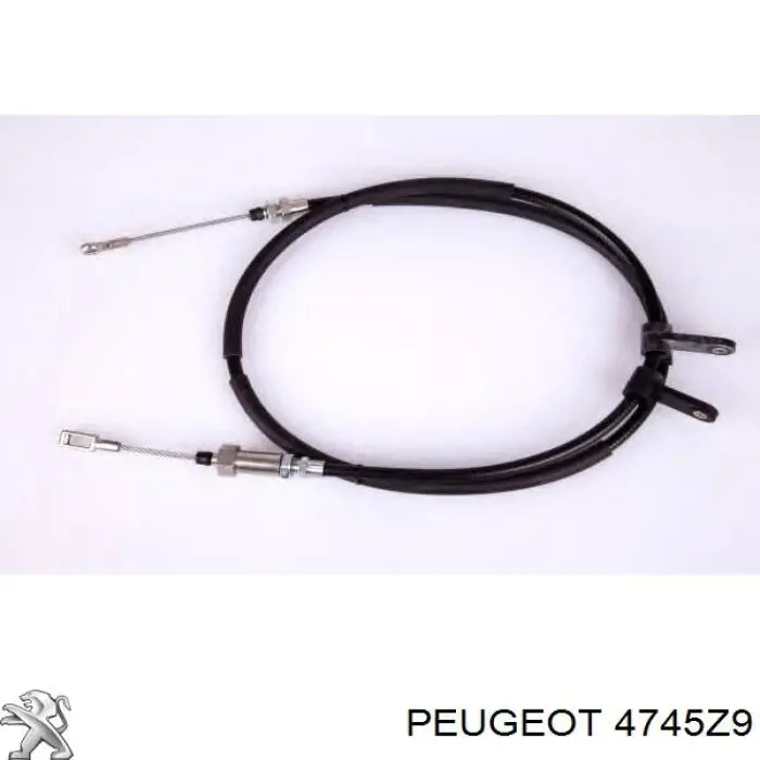 Cable del freno de estacionamiento delantero Peugeot/Citroen 4745Z9 precio, desde 37,75 EUR