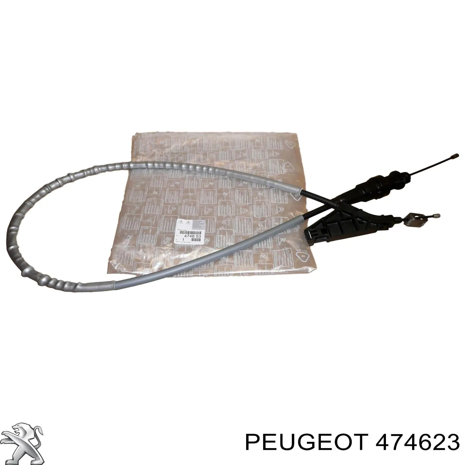 474623 Peugeot/Citroen cable de freno de mano delantero