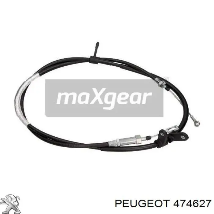 Cable de freno de estacionamiento delantero 474627 Peugeot/Citroen