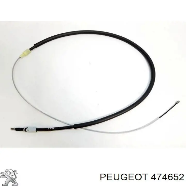Cable de freno de estacionamiento delantero 474652 Peugeot/Citroen