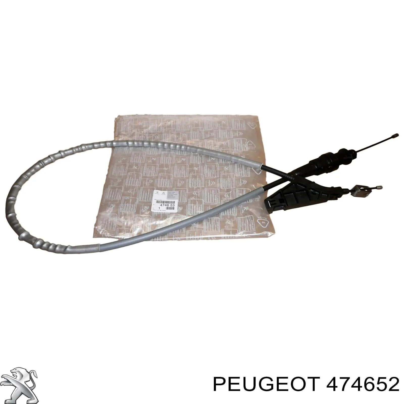 Cable para freno de mano delantero Peugeot/Citroen 474652