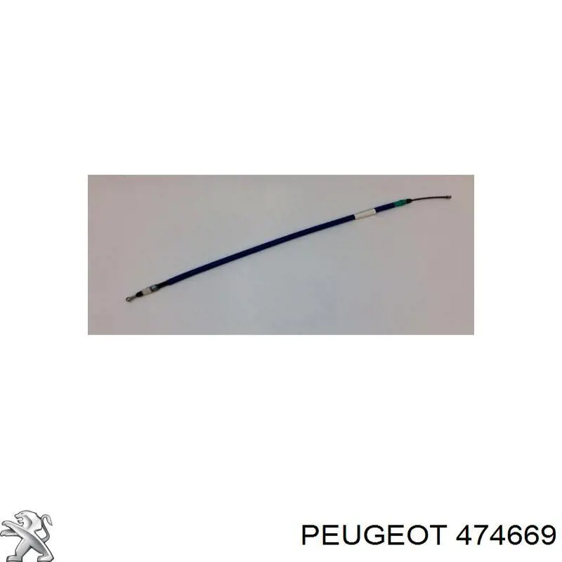 Cable del freno de estacionamiento delantero Peugeot/Citroen 474669 precio, desde 62,83 EUR