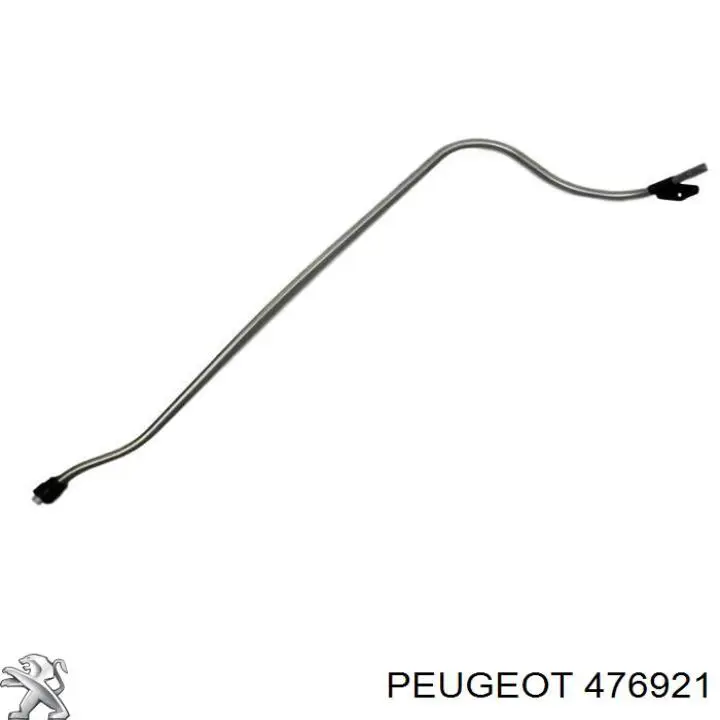 476921 Peugeot/Citroen Guía del cable del freno de mano