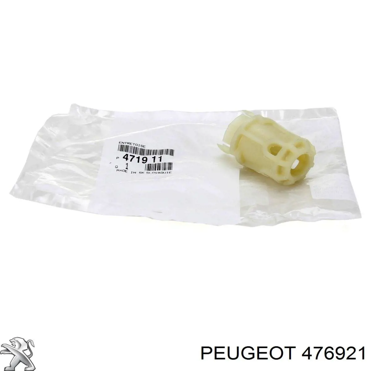 Guía del cable del freno de mano 476921 Peugeot/Citroen