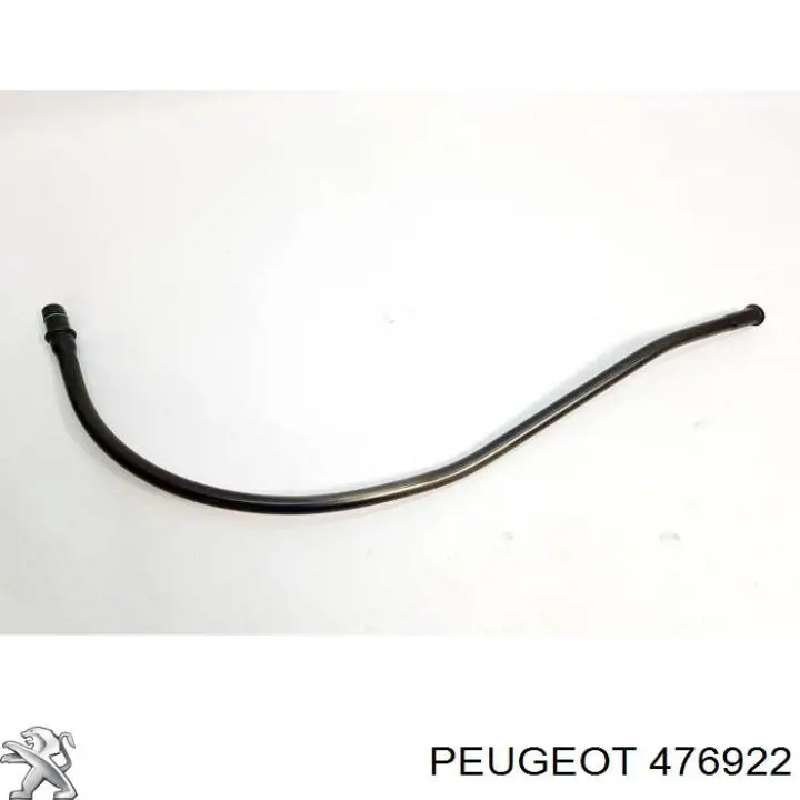 476922 Peugeot/Citroen guía del cable del freno de mano