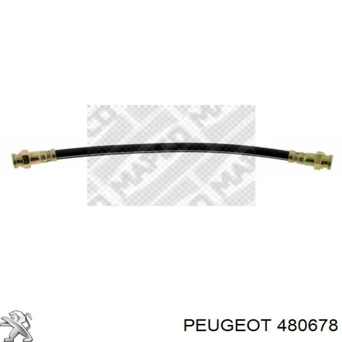 480678 Peugeot/Citroen latiguillo de freno trasero