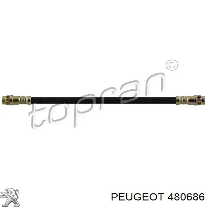 Comprar 480686 Peugeot/Citroen Latiguillo de freno trasero