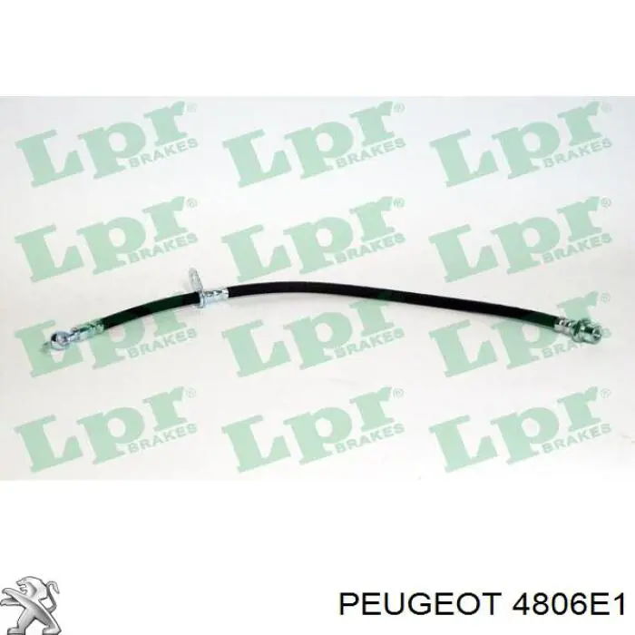 4806E1 Peugeot/Citroen tubo flexible de frenos delantero derecho