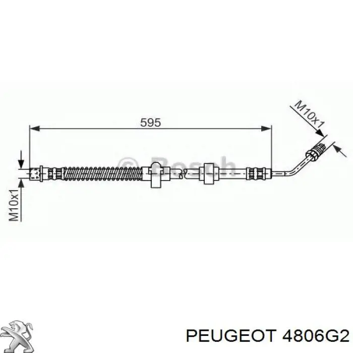 Manguera de freno trasera Brembo T61111 precio, desde 12,13 EUR