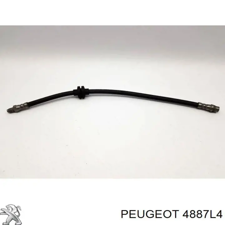 Latiguillo de freno trasero 4887L4 Peugeot/Citroen
