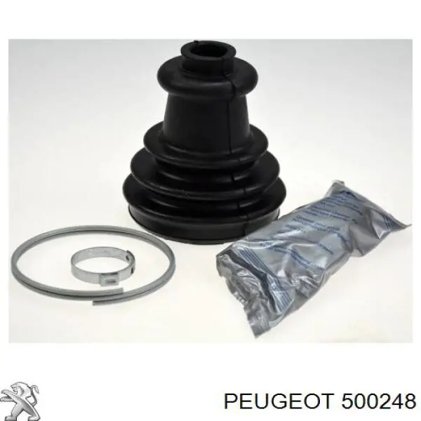 500248 Peugeot/Citroen muelle de suspensión eje delantero