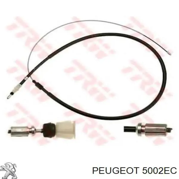 5002EC Peugeot/Citroen muelle de suspensión eje delantero