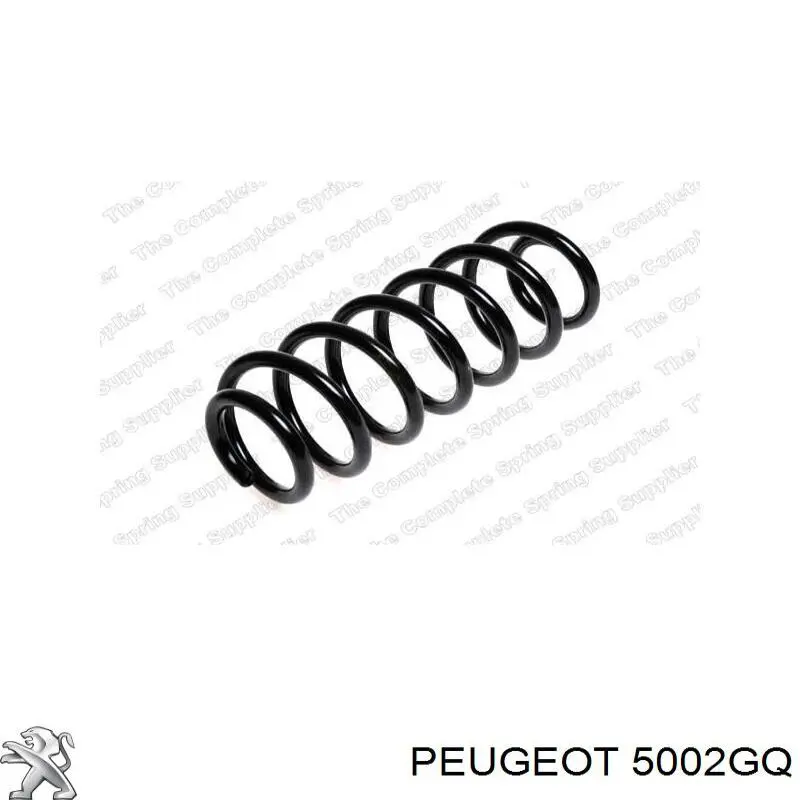 5002GQ Peugeot/Citroen muelle de suspensión eje delantero