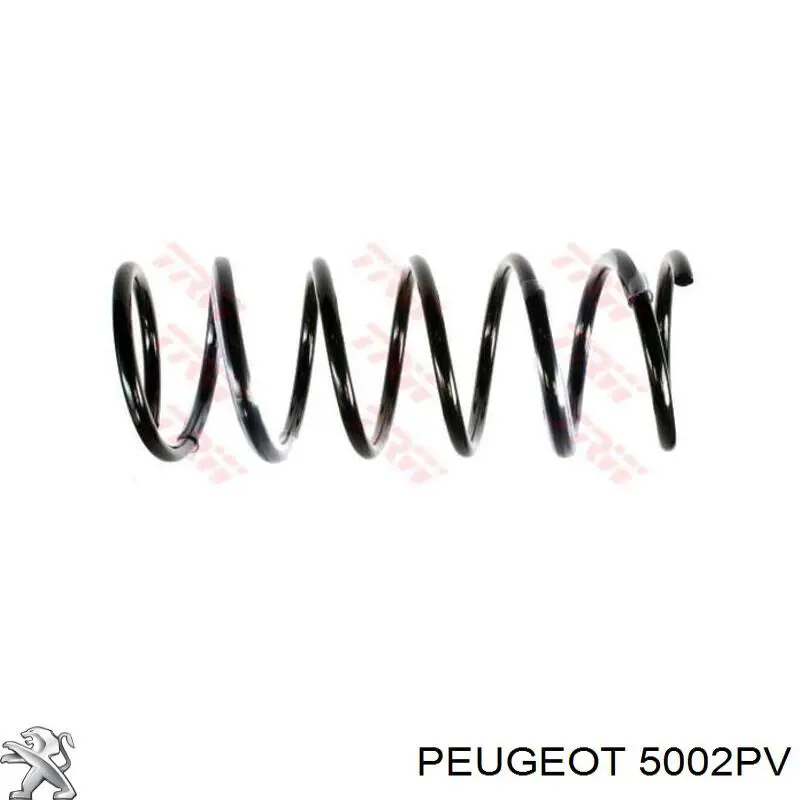 5002PV Peugeot/Citroen muelle de suspensión eje delantero
