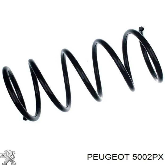 5002PX Peugeot/Citroen muelle de suspensión eje delantero