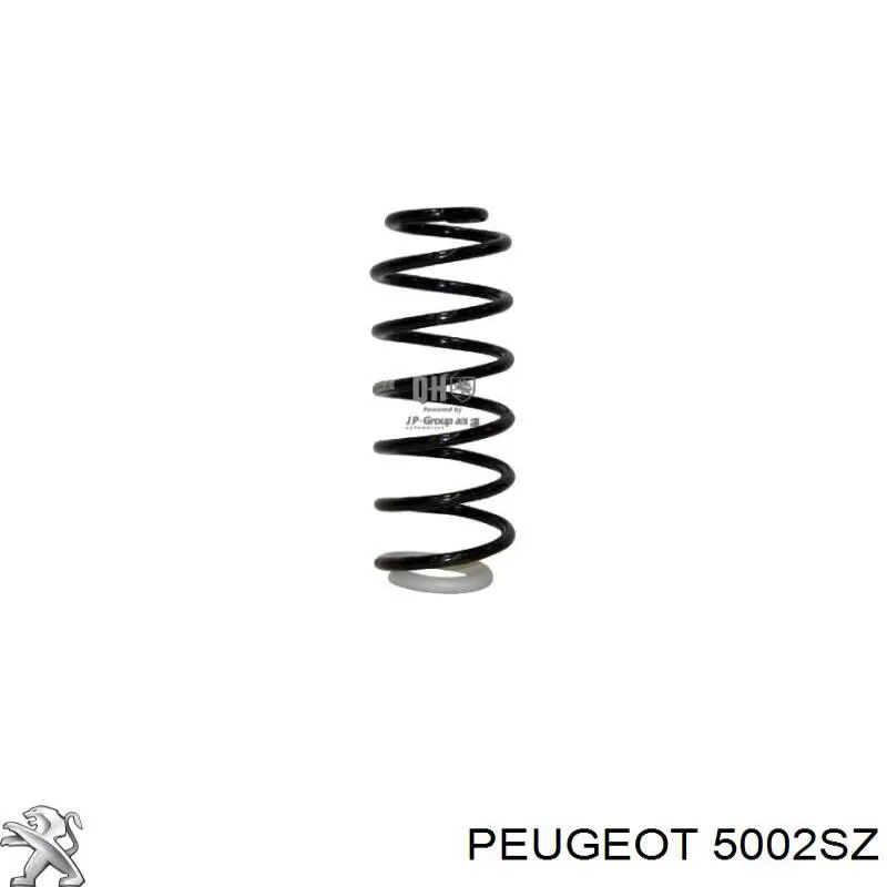 5002SZ Peugeot/Citroen muelle de suspensión eje delantero