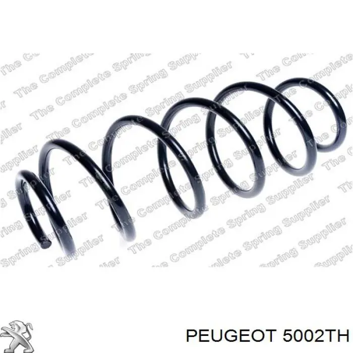 5002TH Peugeot/Citroen muelle de suspensión eje delantero