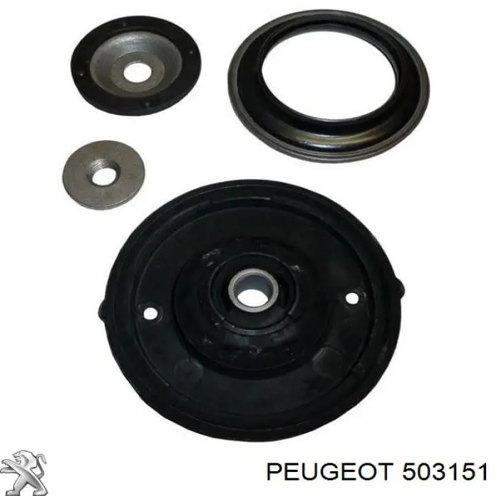 Aislador de resorte delantero superior Peugeot/Citroen 503151 precio, desde 7,15 EUR